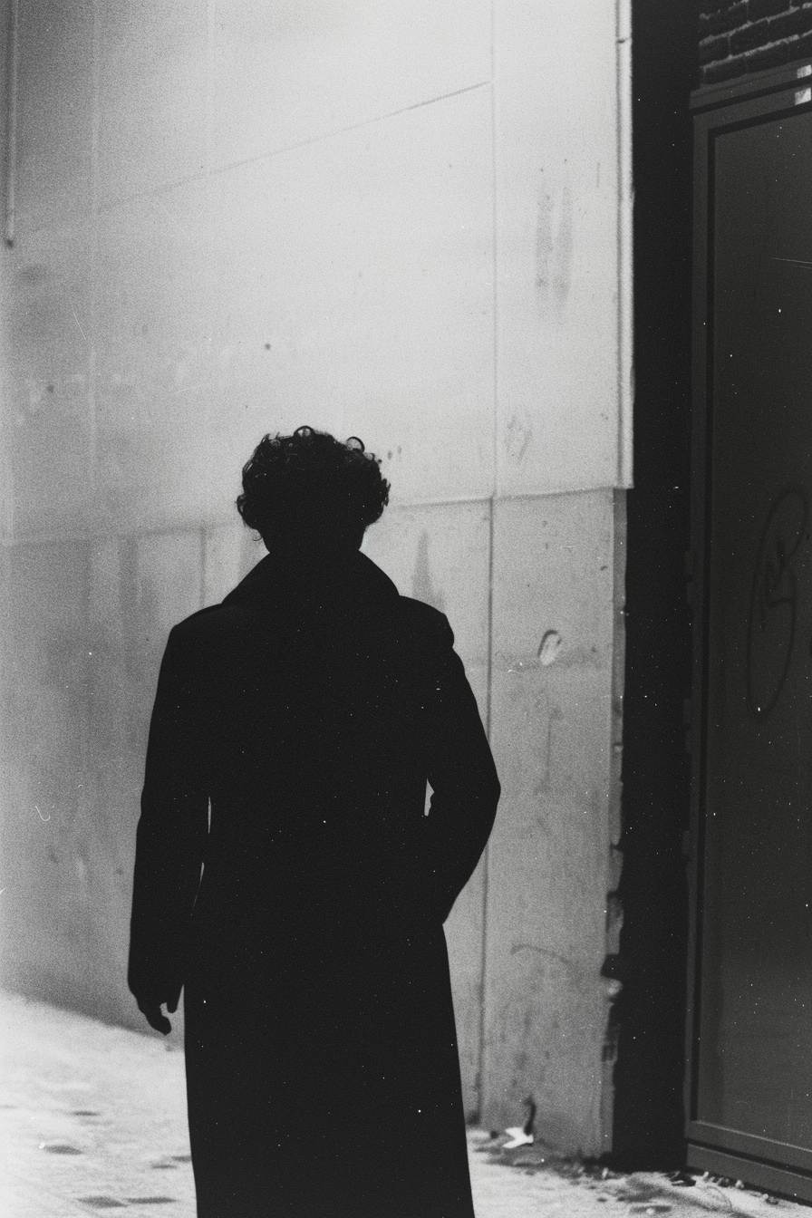 Black and White follow Set of 4