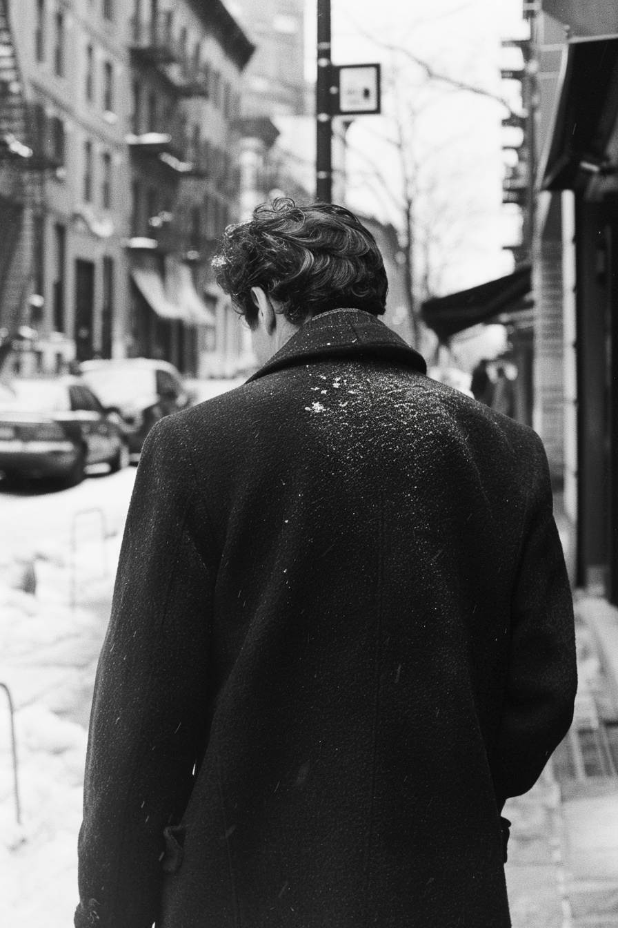 Black and White follow Set of 4