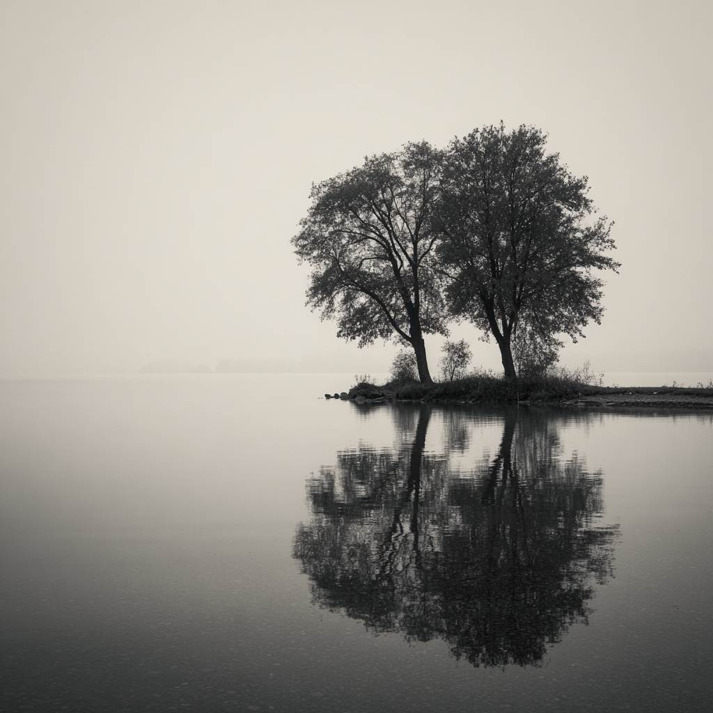 Lake and Trees